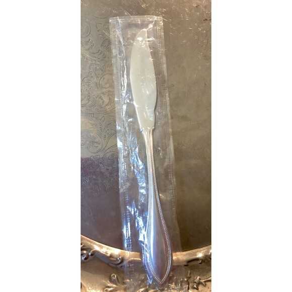 Oneida Silver Arbor Silver Plated Butter Serving Knife Sealed NIP 1992 - Picture 2 of 9